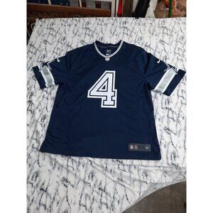 Americas Team #4 Dallas Cowboys Football Jersey Size XXL